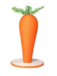 Carrot Shaped Cat Scratching Post & Scratching Board, Durable No-Shedding Cat Scratching Pole, Suitable For Indoor Kittens & Adult Cats - Multicolor - View 5