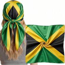 Head Scarf For Women - Fashion Silk-Like Neck Bandana Hair Wrap, Style Beautiful Accessory For DressSummer Sunscreen Accessories, Vacation - Multicolor - View 10
