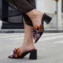Women Wedges & Platform - 黑色 - 查看 4