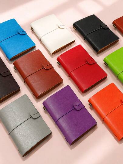 1pc A7 Binding Loose-Leaf Notebook, Portable Pocket Notebook, Mini Memo Pad, Suitable For Office, School, Meeting Notes, Travel Diary, Learning And Office Supplies