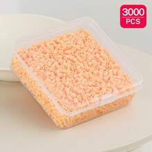 2.6mm Sundymot Fuse Beads, 3000PCS+ Brown G-Series Independent Packaging, With Small Square Box Storage, Anti-Spill, DIY Pendant Keychain, Jewelry Making Craft Materials, Graduation Season, Back To School, Christmas, Party Birthday Gift, Multi-Color 2.6mm Fuse Beads Bulk Refill Kit - 2.6mm Puzzle Beads - View 14