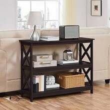 Sofa & Console Tables - Brown - View 8