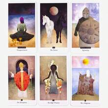 The Field Tarot Deck Card Games For Party Games - White - View 3