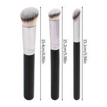 3pcs Makeup Brush Set Foundation Brush Concealer Brush Eyeshadow Brush Makeup Tools - Multicolor - View 6