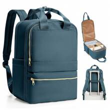 Ransel Laptop 15,6 Inci, Ringan, Kapasitas Besar, Bahan Nilon Tahan Air, Cocok untuk Perjalanan Bisnis, Kuliah, Sekolah, Aktivitas Luar Ruangan, Belanja Liburan, Hadiah Unisex - MultiWarna - View 15
