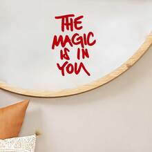"The Magic Is In You" Mirror Decal | Self-Love Empowering Sticker - B - View 8