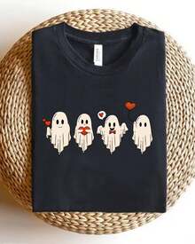 Women T-Shirts - 黑色 - 查看 1