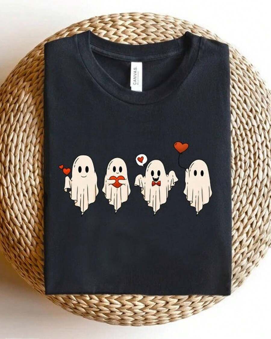Women T-Shirts - 黑色 - 查看 1