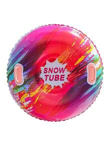 1pc Inflatable Outdoor Snow Sled Winter Snow Sliding Freestyle Snowboard Portable - Multicolor - View 8