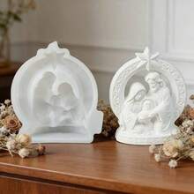 SILIKE LUFEI قطعة واحدة قالب سيليكون ثلاثي الأبعاد على شكل قوس DIY للراتنج والإيبوكسي والجبس والأسمنت، ديكور منزلي، حرف يدوية، قابل لإعادة الاستخدام، سهل الإزالة، هدية للعطلات وأعياد الميلاد، قالب صب سيليكون - قالب سيليكون - مشاهدة 1