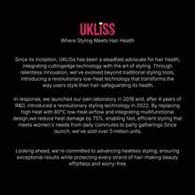 UKLISS 5-In-1 Multifunctional Hair Dryer, 5 Detachable Interchangeable Heads, 3 Temperature Settings, Wavy Curls, Back To School, Travel, Home Use - Multicolor - View 12