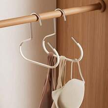 5/1pc Multi-Functional Anti-Slip Metal Round Hook, Suitable For Hats, Underwear, Ties, Scarves And Belts, Can Be Used As Storage Rack For Home, Dorm, Hotel, Bathroom, Bedroom And Closet - Multicolor - View 12