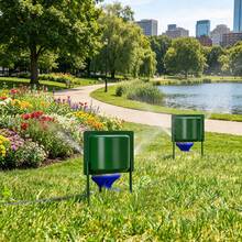 SENDERPICK Sprinkler Protector Cover Lawn Sprinkler Shield Garden Water Spray Guard - 2PCS - View 7