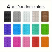 18pcs Multi-Functional Silicone Phone Suction Cups - Universal, Strong Adhesive, Easy To Detach And Reusable, Suitable For Tablet Protective Cases And Stands, Colorful Variety, Great Gift For Friends, Halloween Gift - Multicolor - View 12