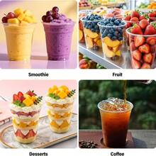 Handheld Stackable Serving Container, Suitable For Casual Use, Citrus Fruit Soaking, Afternoon Tea, Store Display And More - View 2