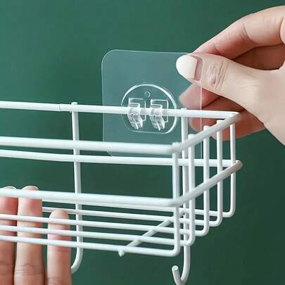 2/10/20pcs Gantungan Dinding Tugas Berat, Gantungan Transparan Perekat Sendiri, Gantungan Tahan Air yang Dapat Dilepas, Gantungan Perekat Tanpa Bor, Untuk Dapur, Kamar Tidur, Kamar Mandi, Kantor, Meja, Penyimpanan Rumah, Penyimpanan Dinding, Perlengkapan Rumah & Asrama