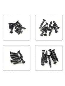 560pcs Self-Tapping Screw Set With Convenient Storage Box, Multiple Sizes And Styles - Includes Screwdriver And Flat Head, For Wood Repair And Electrical Assembly - A - View 6