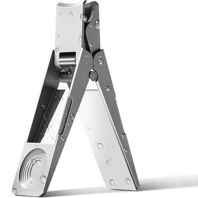 Innovative Folding Nail Clippers Collapsible Nail Cutters Stainless Steel Nail Scissors Portable Travel Manicure Tools