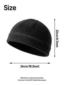 Musion 1 buah Topi Musim Dingin Bahan Fleece, Topi Rajut Hangat untuk Helm, Penutup Kepala Lembut Tahan Angin untuk Berkendara Motor, Lari, dan Olahraga Luar Ruangan - MultiWarna - View 5