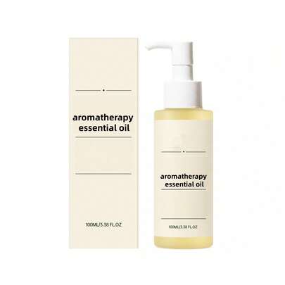 Minyak Esensial Aromaterapi 100ml, Lembut & Tidak Iritasi, Menyegarkan, Minyak Perawatan Harian yang Ramah Kulit