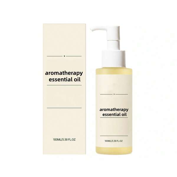 Minyak Esensial Aromaterapi 100ml, Lembut & Tidak Iritasi, Menyegarkan, Minyak Perawatan Harian yang Ramah Kulit