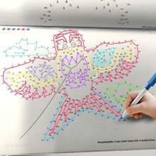 48‑Theme Kids Dot‑To‑Dot & Coloring Activity Book, Early‑Learning Workbook With General Knowledge Content, Holiday Present For Boys Girls Ages 3‑12 - Multicolor - View 6