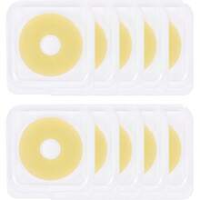 1/10/30pcs Moon-Shaped Ostomy Barrier Tape And Ring Set, Hydrocolloid Ostomy Barrier Tape - Elastic Adhesive Reinforcement Tape, Anti-Curling Elastic Tape, 20pcs Tape + 10pcs Rings, Suitable For Ostomy Barrier Tape Elastic Barrier - View 14