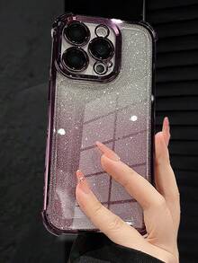 MewTrek 奢華電鍍手機殼，夏季新款時尚矽膠防震保護軟殼，適用於 iPhone、Galaxy、Honor Reno，男女通用 2026 - 紫色 - 查看 3