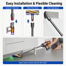Replacement Extension Wand Compatible With V12 Detect Slim, V10 Digital Slim Cordless Vacuum Cleaner, Extension Vacuum Replacement Parts - View 6