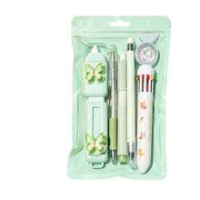 1 Set New Dreamy Butterfly Stationery Set, Multi-Functional Learning Supplies, Student Class Reward Gift Prize - Multicolor - View 12