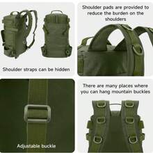 Men's Fishing Backpack, One Shoulder Fishing Gear Bag With Tool Box Storage Function, Unisex Fishing Gear And Accessories Storage Bag, Multi-Functional Outdoor Backpack, Suitable For Fishing, Hiking, Camping, Hunting And Travel, Lightweight Crossbody Fishing Bag, Multi-Pocket Design, Large Capacity Fishing Gear Storage Bag, Father's Day Gift, Birthday Gift, Graduation Gift, Christmas Gift, Gift For Outdoor Sports Enthusiast Boyfriend - Multicolor - View 9