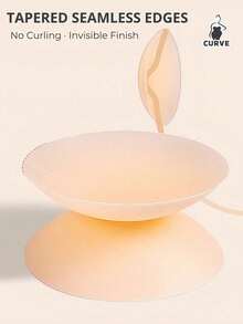 Reusable Ultra‑Thin Silicone Nipple Covers, Self‑Adhesive Seamless Breast Petals For Wedding Dresses, Swimwear - Multicolor - View 5