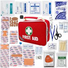 Car, Travel And Home First Aid Kit, 348 Pieces, Large Hard Shell Case, Multi-Compartment Large Capacity First Aid Bag, Suitable For Emergencies, Survival And Camping - View 1