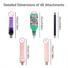 Sex Machine Thrusting Sex Machine For Man,Adult Sex Toys With 5 Accessories Sex Machine For Women Automatic Dildo Sex Machine With Realistic Dildo,With 3XLR Connector - US A Type Plug(110-127V) - View 6