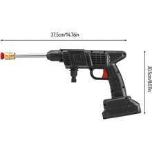 Portable Electric Car Washer - Black - View 2