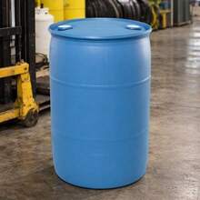 55 Gallon Plastic Drum Stackable Industrial Storage Barrel Heavy Duty Liquid Storage Container With Leakproof Lid Blue - 1 - View 8
