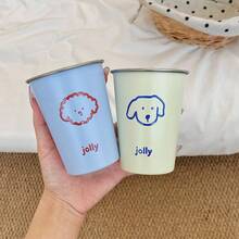 Cute Cartoon Pattern Mouthwash Cup Bathroom Countertop Toothbrush Holder Fashionable Toiletries Accessory Suitable For Dorm And Home Halloween And Christmas Gift - Multicolor - View 3