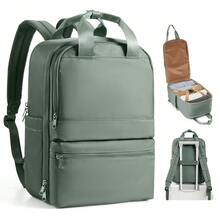 Ransel Laptop 15,6 Inci, Ringan, Kapasitas Besar, Bahan Nilon Tahan Air, Cocok untuk Perjalanan Bisnis, Kuliah, Sekolah, Aktivitas Luar Ruangan, Belanja Liburan, Hadiah Unisex - MultiWarna - View 16