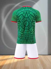2223 Paris Home Football Kit Paris No.10 Same Style Football Uniform Set Men's Customized Version Customized Number, Name, Team Name, LOGO - Hijau - View 5