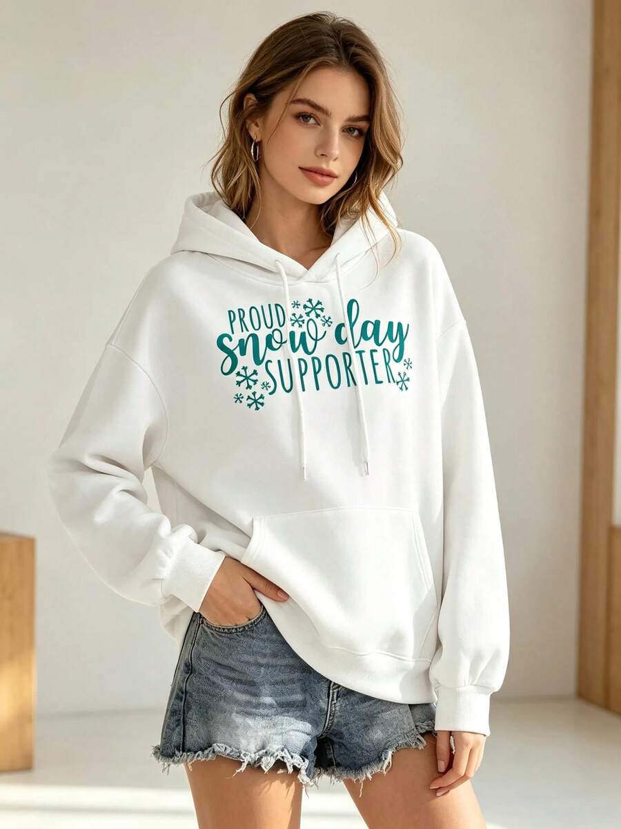 Women Sweatshirts & Hoodies - 白色 - 查看 1