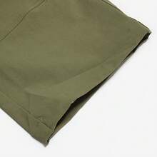 Adidas Spring/Autumn Men's Outdoor Cargo Pants, Detachable Shorts 2-In-1 Long Pants, Loose Fit Sports Casual Pants JD3485 - Rock Grey Olive Green - View 5
