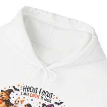 Halloween Dog Hoodie,  I Need Coffee To Focus, Cute Puppy Parade Sweatshirt - 樣式1 - 查看 10
