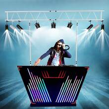Headliner Indio Lighting Bar 98.5 Inch DJ Truss Stand Aluminum Alloy Heavy Duty 44 Lb Load Capacity For DJ Show - Default - View 1