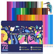 Colored Pencils For Adult Coloring Books, 72-Color Drawing Sketching Shading Pencils, Coloring Pencils For Adults, Artists, Professionals And Colorists - 72 Color Pencils - View 8