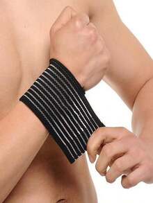 1pc Multi-Part Universal Elastic Compression Bandage | Ankle / Wrist / Calf / Thigh / Waist Support - Multicolor - View 5