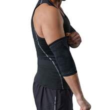 2pcs Breathable Elbow Compression Sleeve, Tennis Elbow Arm Support, Suitable For Basketball, Cycling, Tennis, Badminton, Running And Outdoor Sports - Black - View 8