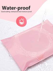 Packaging Bags, Shipping Bags, Multi-Size Self-Adhesive Waterproof Mailing Envelopes - Thickened Plastic Packaging Bags, Leak-Proof And Tear-Resistant, Multi-Purpose Easy Packaging Bags, Suitable For Office, Clothing Packaging Backs - Pink - View 6