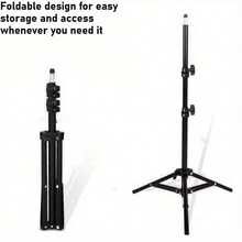 Adjustable Projector Tripod Stand For HY300/ YG300-50/ 110/ 160Cm Adjustable Height, Sturdy Connectors, Portable Floor Tripod For Projectors & Cameras | Gift For Christmas, Thanksgiving & Birthdays - View 11