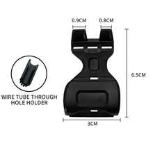Bike Chain Retainer, Bicycle Chain Guide Anti-Drop, Chain Tensioner, Durable Chain Retainer For All Three/Double/Single Discs Bicycle Transmission System - Black - View 3