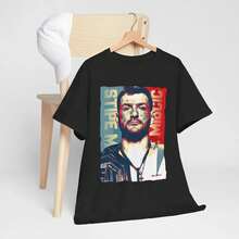 Stipe Miocic Mixed Martial Artis Fi, Graphic Cotton T Shirt Retro Oversized Casual Streetwear Tee Lightweight Short Sleeve Everyday Fashion Gift - Black - View 2